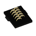 Effortless organization with dedicated bangle  slots - tray capacity of 12 bangles.